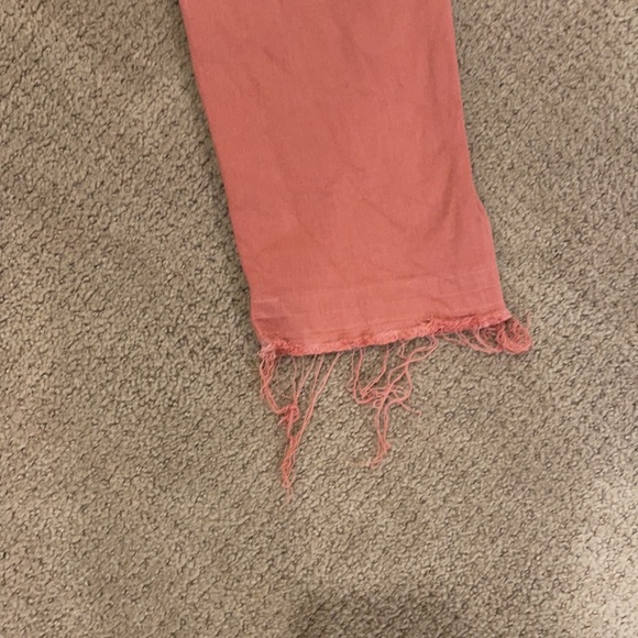 7 for All Mankind salmon jeans sz10 - Picture 5 of 5